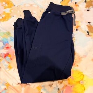 Figs Navy Track Pants